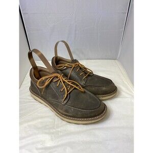 Earth Spirit Emery Leather Oxford Shoes Gelron Cushion Brown Men's Size 9M